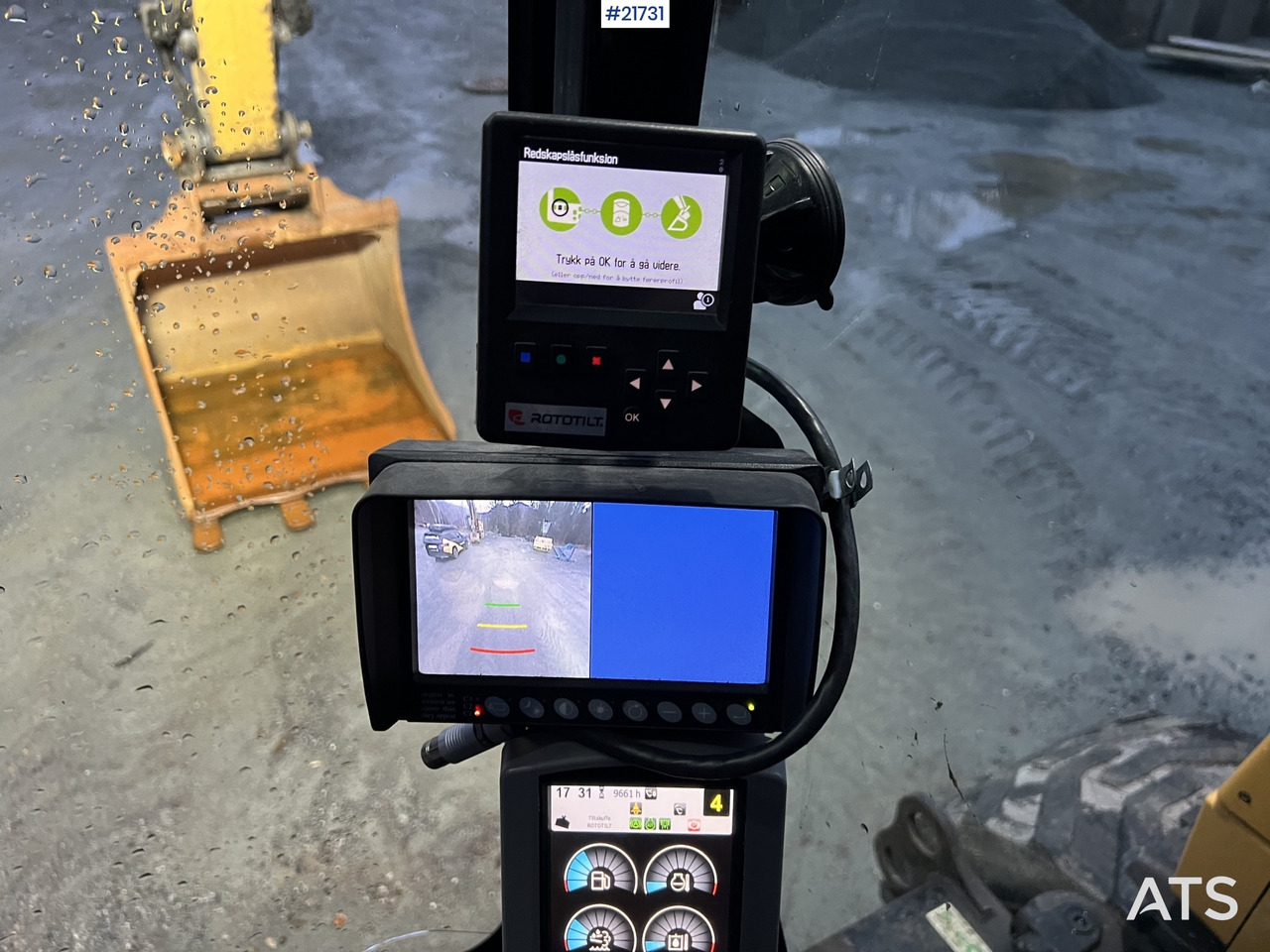 Wheel excavator CAT M318F Hjulmaskin m/ oilquick og tannskuffe: picture 34