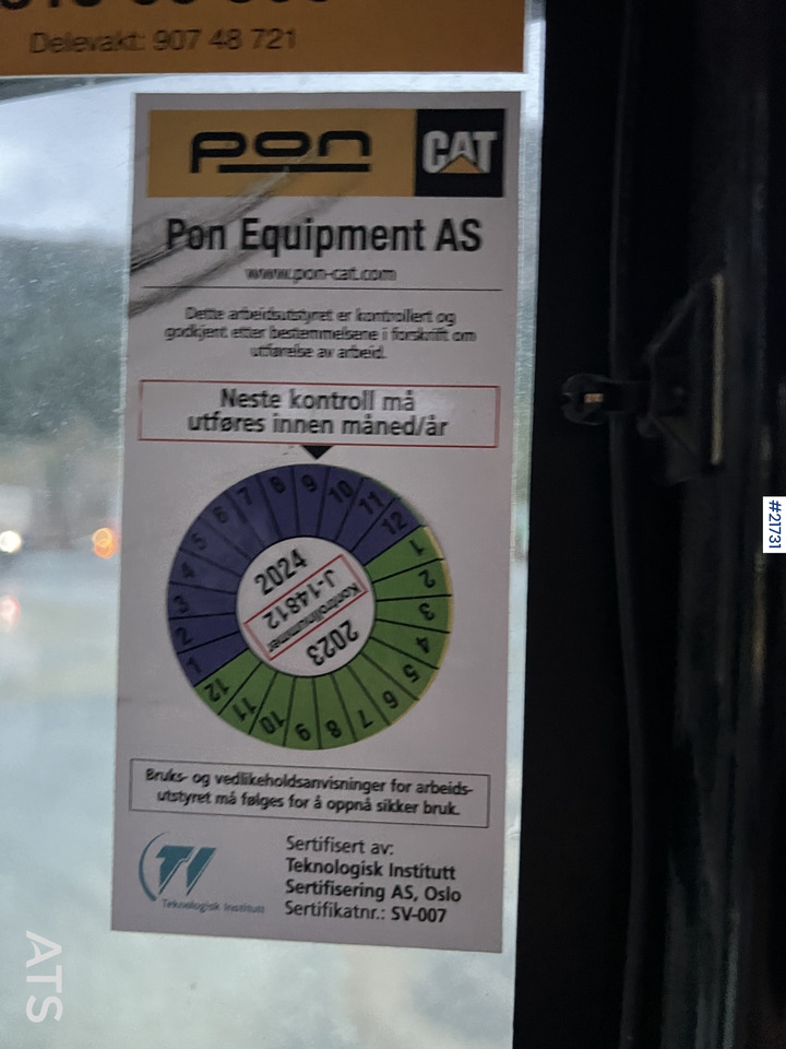 Wheel excavator CAT M318F Hjulmaskin m/ oilquick og tannskuffe: picture 41