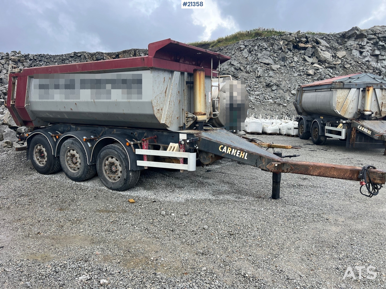 Carnehl 3 akslet - Tipper trailer: picture 1 Carnehl 3 akslet - Tipper trailer: picture 1