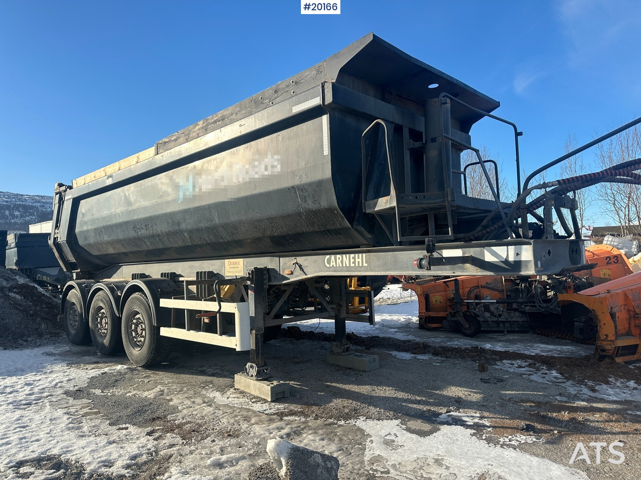 Carnehl 3 akslet tippsemi - Tipper semi-trailer: picture 1 Carnehl 3 akslet tippsemi - Tipper semi-trailer: picture 1