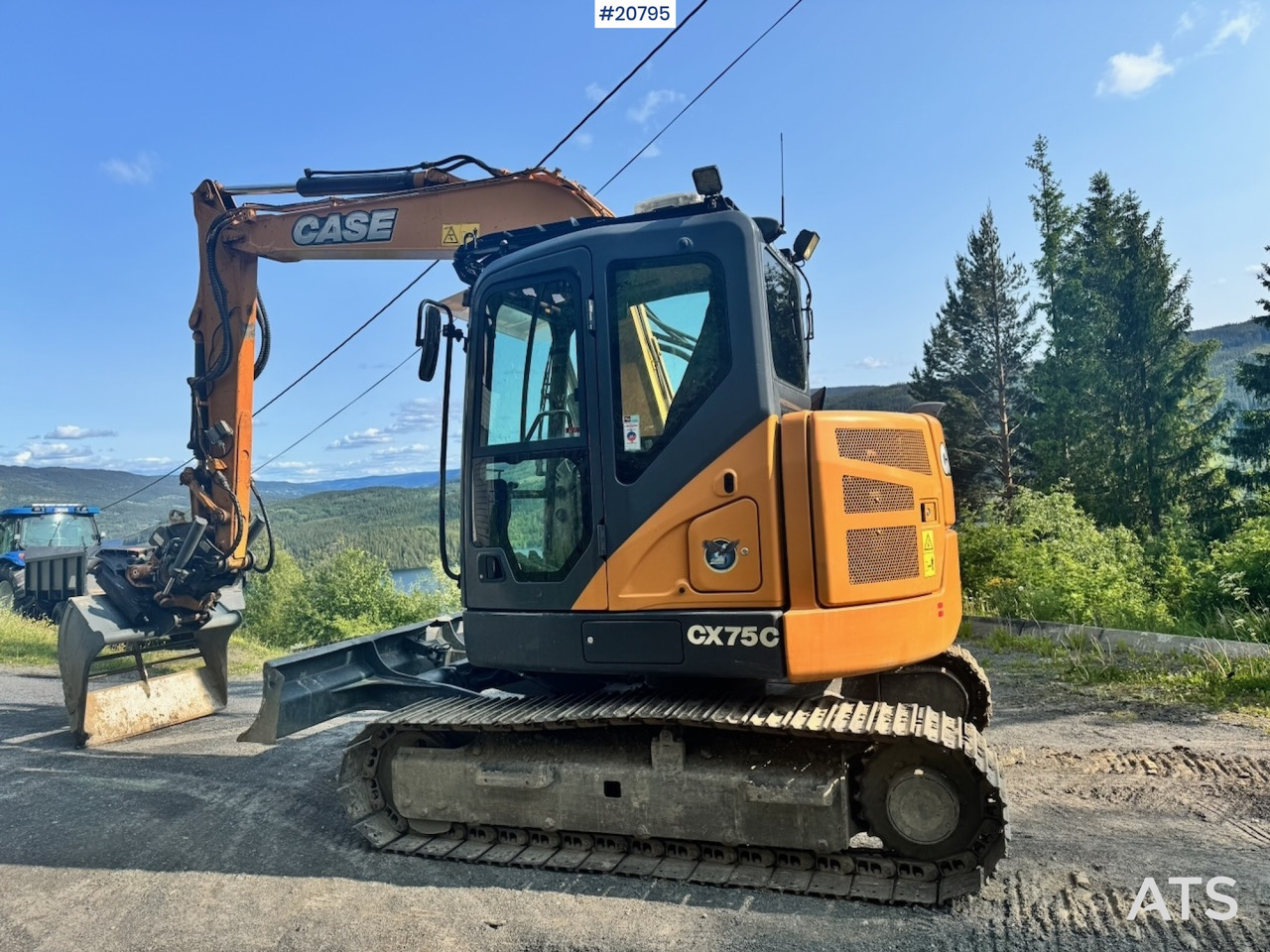 Case CX75C - Mini excavator: picture 3 Case CX75C - Mini excavator: picture 3