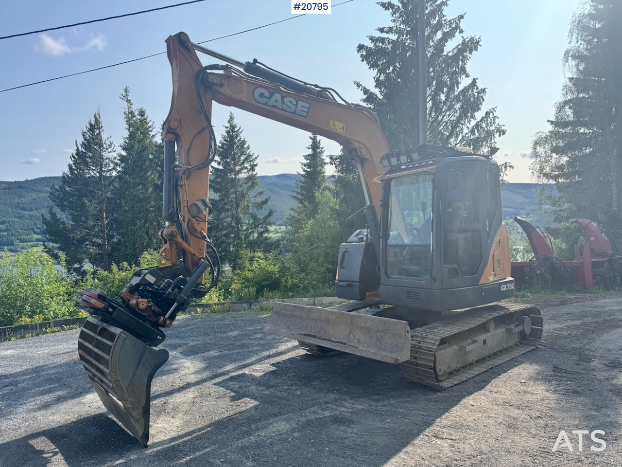 Case CX75C - Mini excavator: picture 1 Case CX75C - Mini excavator: picture 1