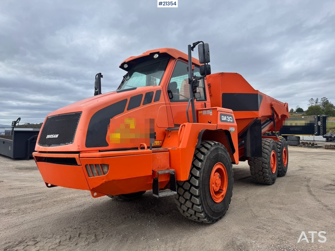 Doosan DA30 - Articulated dumper: picture 1 Doosan DA30 - Articulated dumper: picture 1