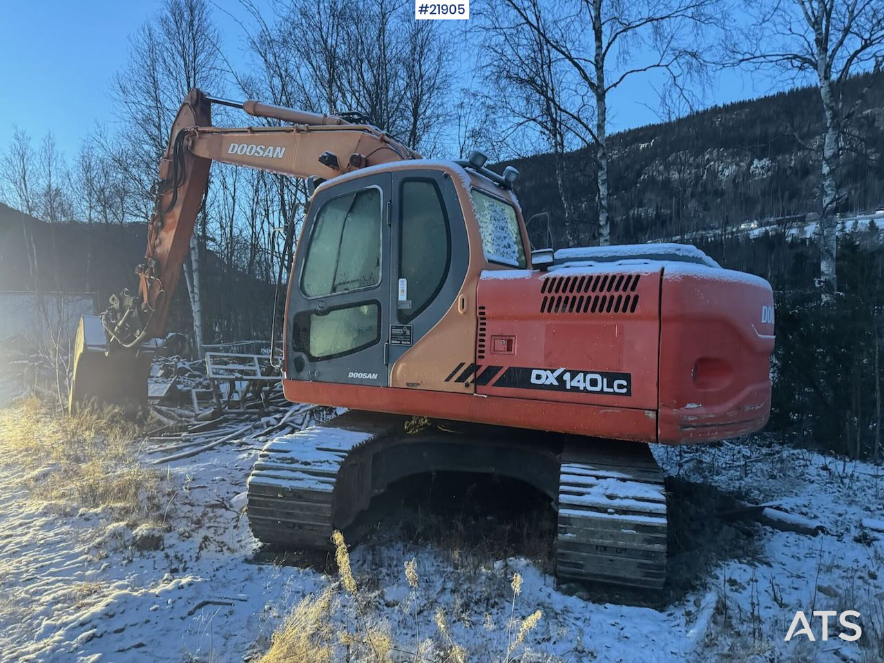 Doosan DX140LC - Crawler excavator: picture 4 Doosan DX140LC - Crawler excavator: picture 4