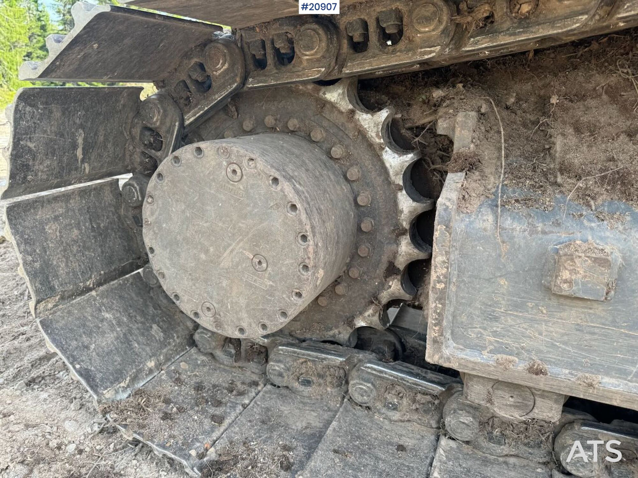 Crawler excavator Doosan DX160LC Beltegraver – Rotortilt og 2 skuffer: picture 13