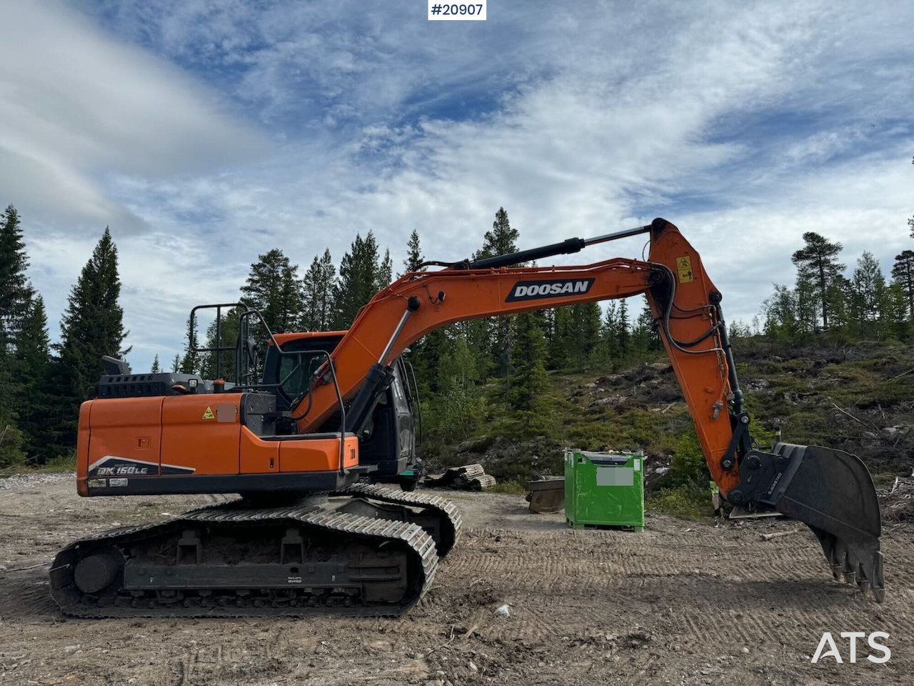 Doosan DX160LC Beltegraver – Rotortilt og 2 skuffer - Crawler excavator: picture 5 Doosan DX160LC Beltegraver – Rotortilt og 2 skuffer - Crawler excavator: picture 5