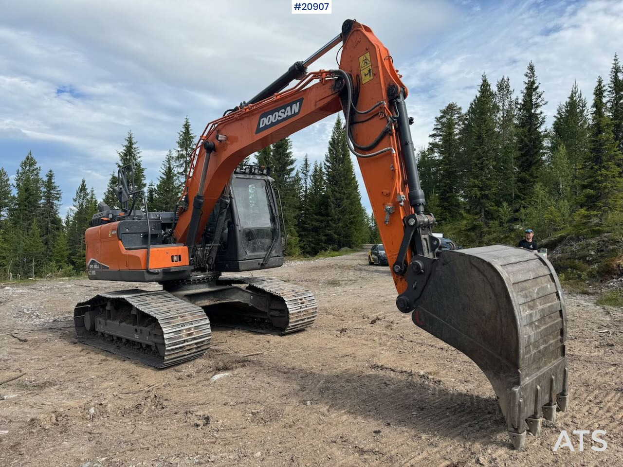 Doosan DX160LC Beltegraver – Rotortilt og 2 skuffer - Crawler excavator: picture 4 Doosan DX160LC Beltegraver – Rotortilt og 2 skuffer - Crawler excavator: picture 4