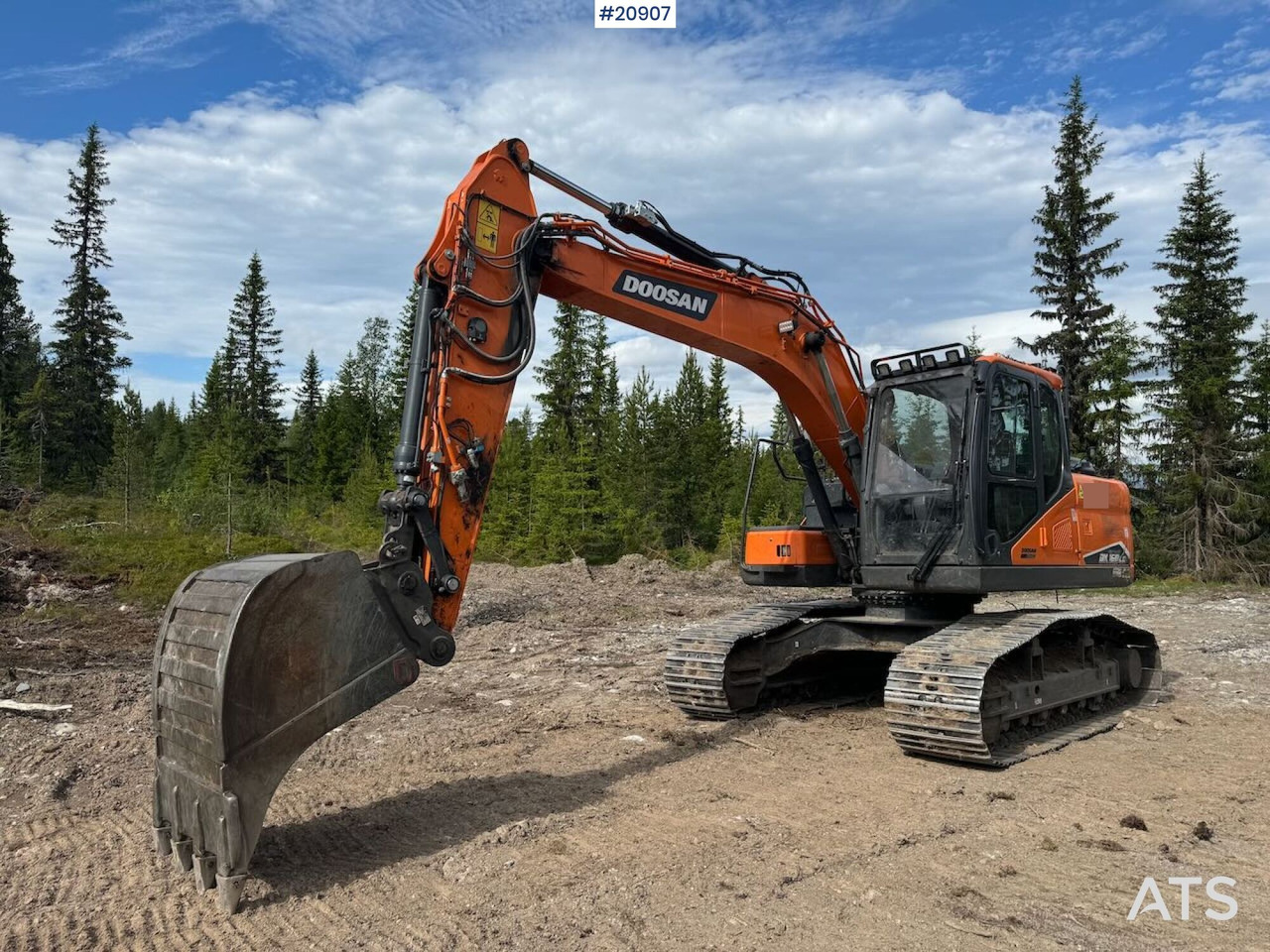 Doosan DX160LC Beltegraver – Rotortilt og 2 skuffer - Crawler excavator: picture 2 Doosan DX160LC Beltegraver – Rotortilt og 2 skuffer - Crawler excavator: picture 2
