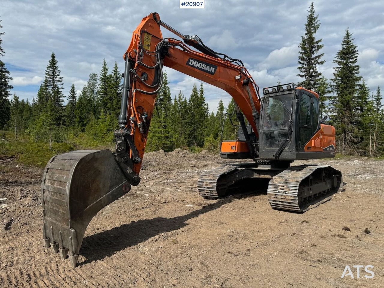 Crawler excavator Doosan DX160LC Beltegraver – Rotortilt og 2 skuffer: picture 28