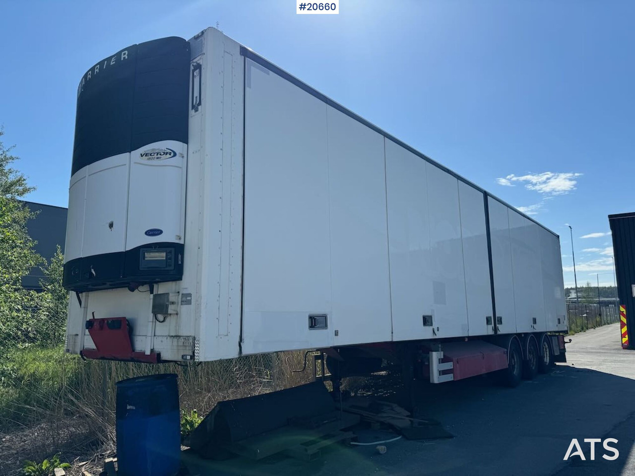 Ekeri Skapsemi m/ full sideåpning og Carrier aggregat - Refrigerator semi-trailer: picture 2 Ekeri Skapsemi m/ full sideåpning og Carrier aggregat - Refrigerator semi-trailer: picture 2