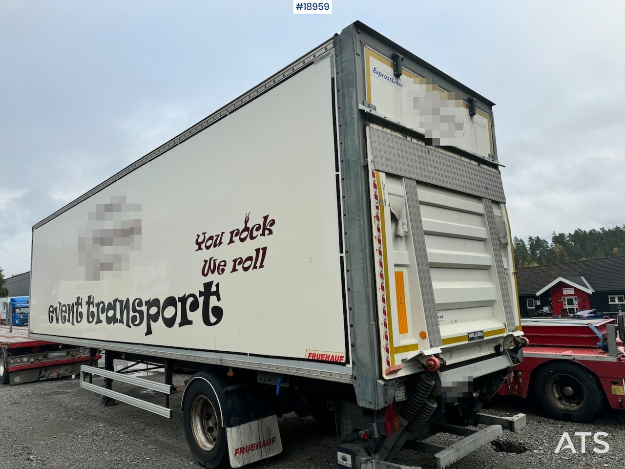 Fruehauf citysemi - Closed box semi-trailer: picture 4 Fruehauf citysemi - Closed box semi-trailer: picture 4