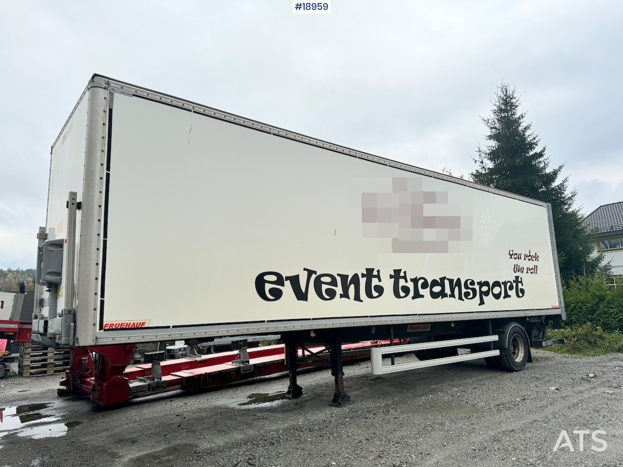 Fruehauf citysemi - Closed box semi-trailer: picture 2 Fruehauf citysemi - Closed box semi-trailer: picture 2
