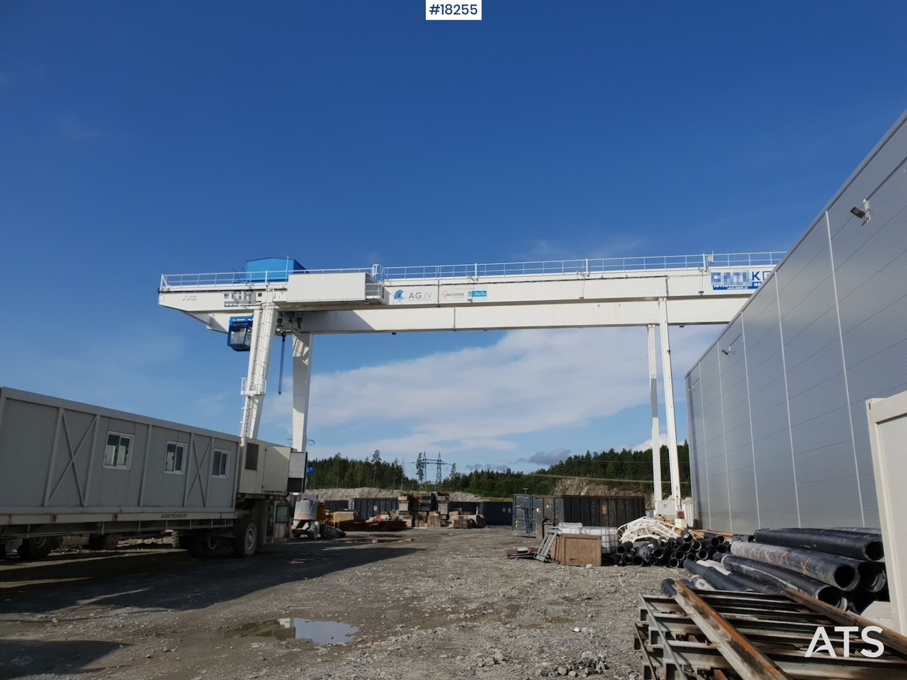Gantry kran - Gantry crane: picture 1 Gantry kran - Gantry crane: picture 1