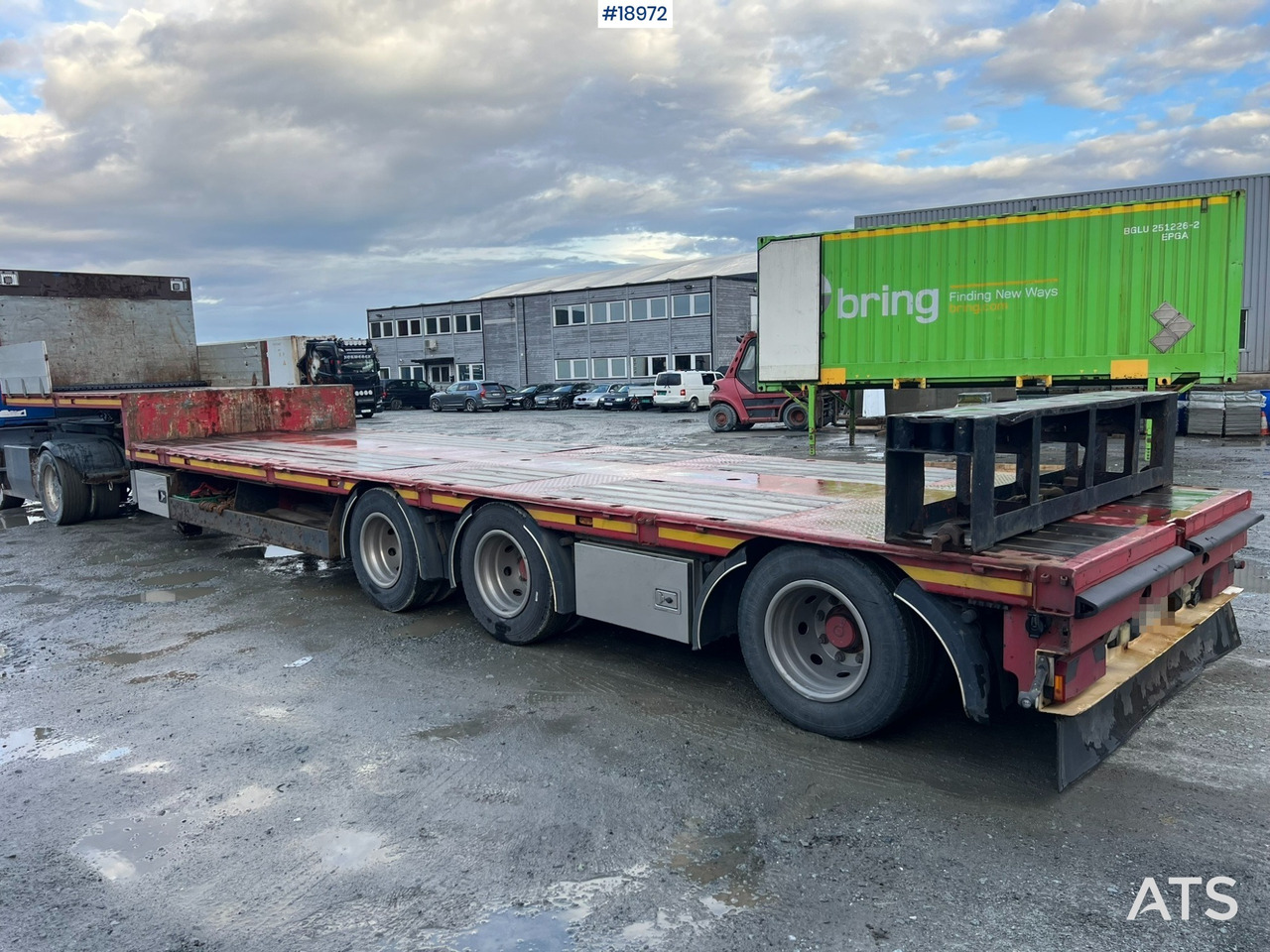 HRD 3 akslet jumbosemi - Low loader semi-trailer: picture 1 HRD 3 akslet jumbosemi - Low loader semi-trailer: picture 1