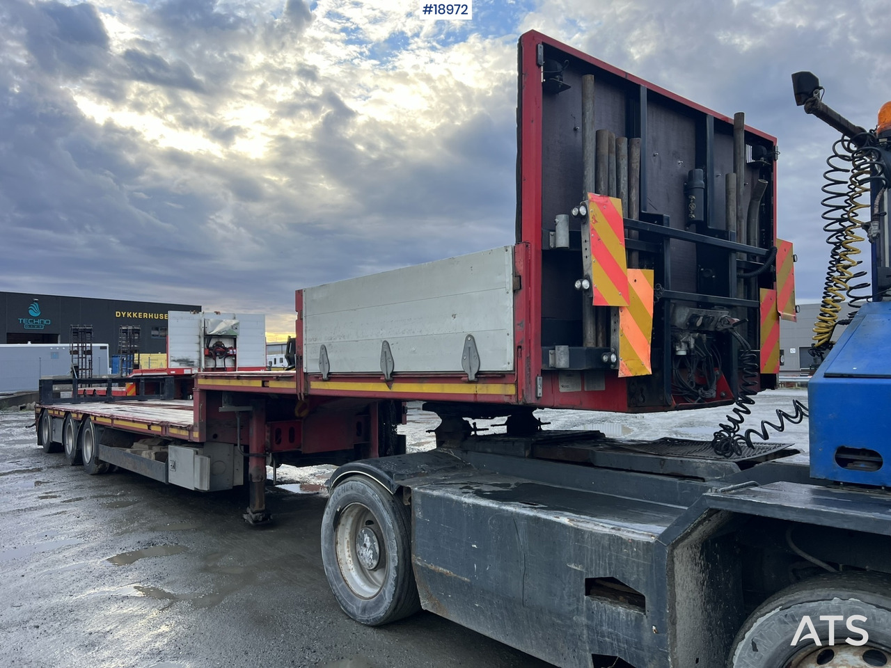 HRD 3 akslet jumbosemi - Low loader semi-trailer: picture 5 HRD 3 akslet jumbosemi - Low loader semi-trailer: picture 5