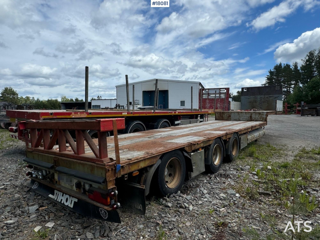 HRD jumbosemi - Low loader semi-trailer: picture 3 HRD jumbosemi - Low loader semi-trailer: picture 3