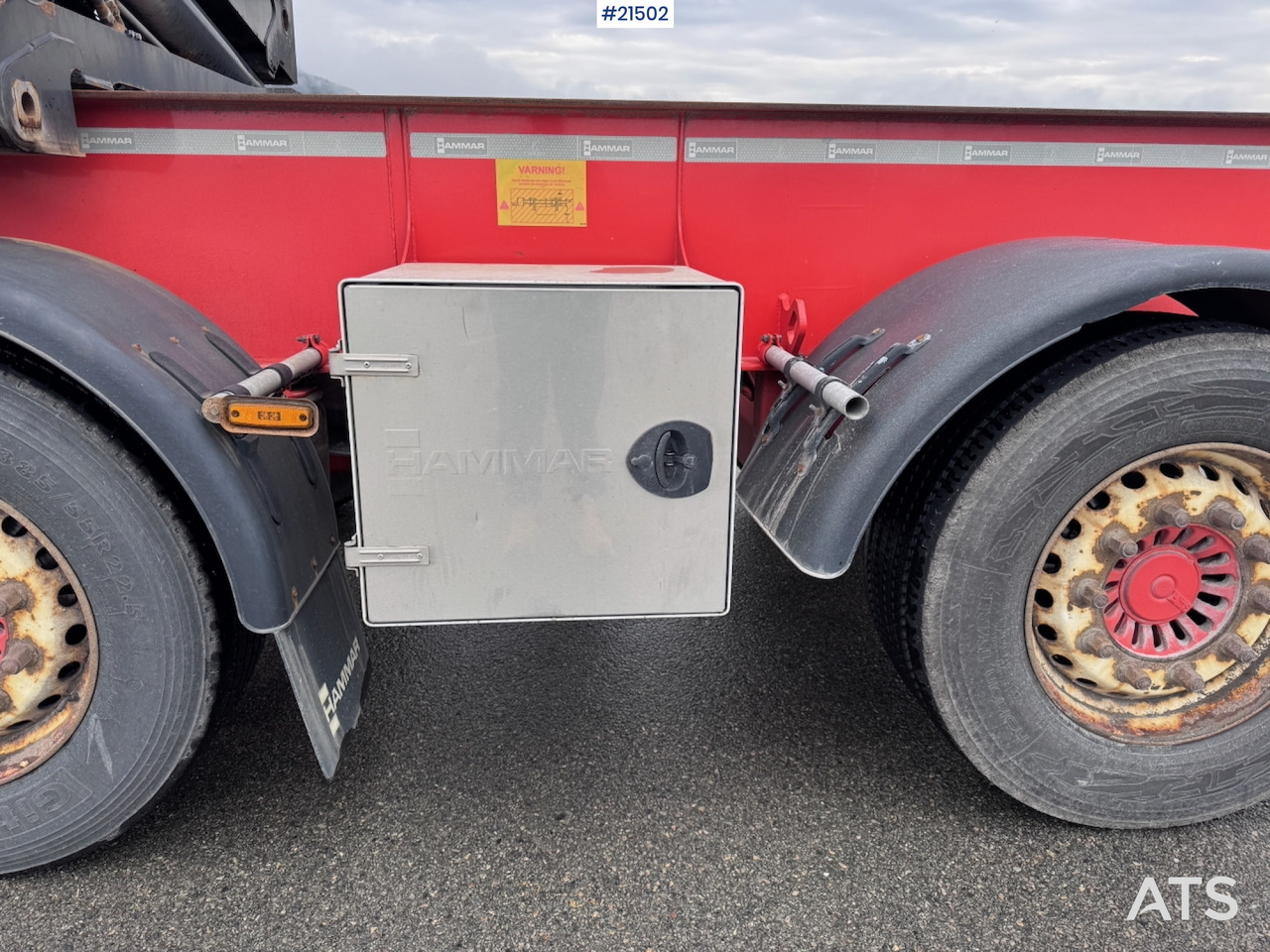 Chassis semi-trailer Hammar 195 S Sidelaster: picture 29