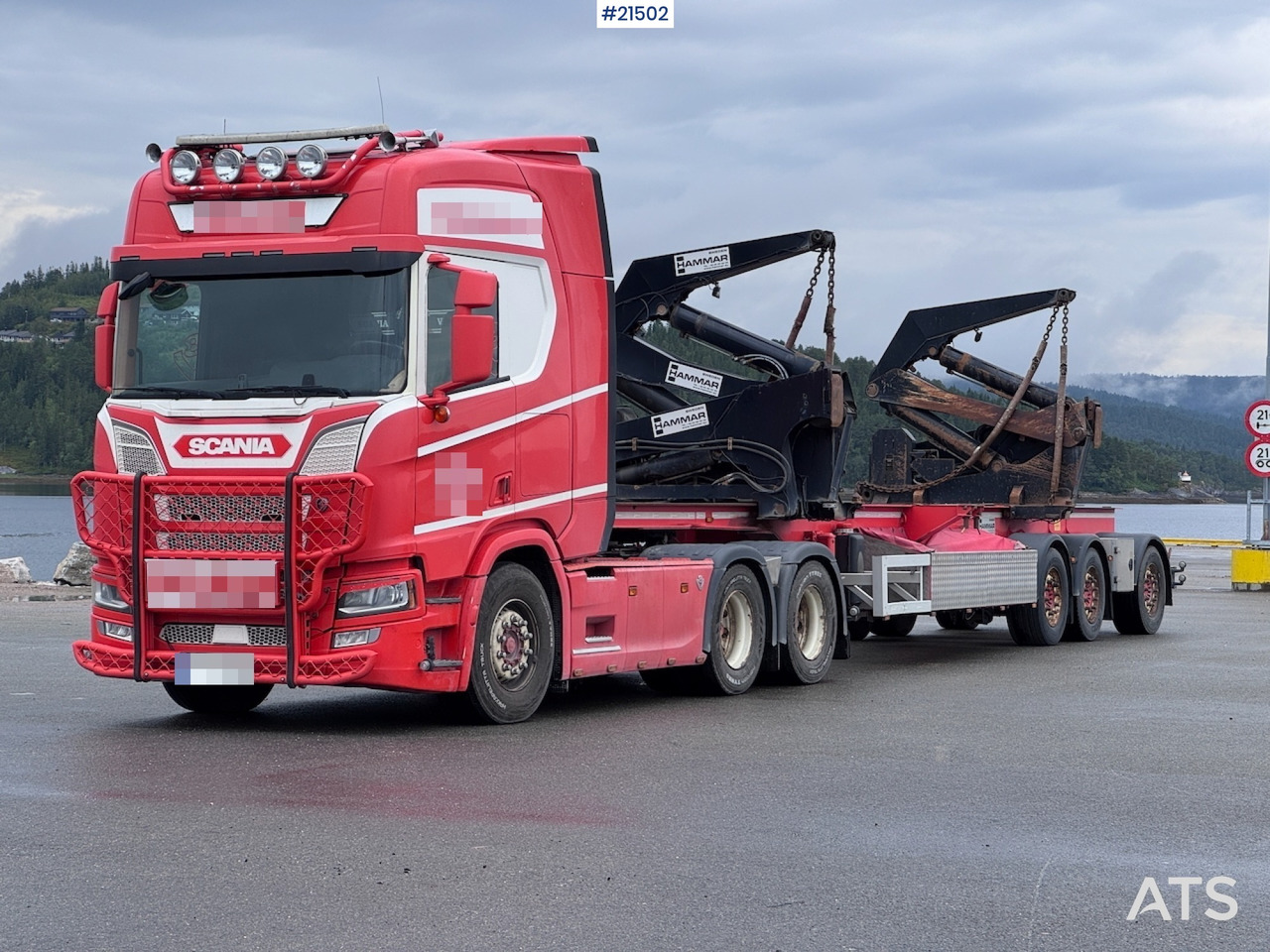 Chassis semi-trailer Hammar 195 S Sidelaster: picture 6