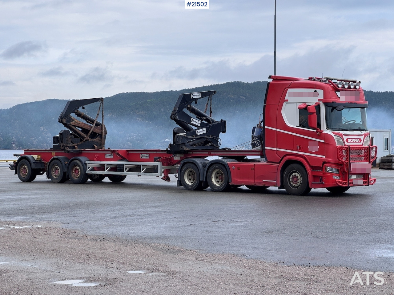 Chassis semi-trailer Hammar 195 S Sidelaster: picture 9