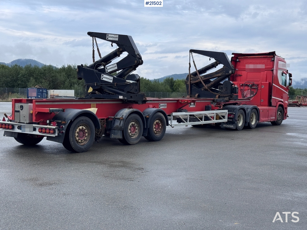 Chassis semi-trailer Hammar 195 S Sidelaster: picture 12