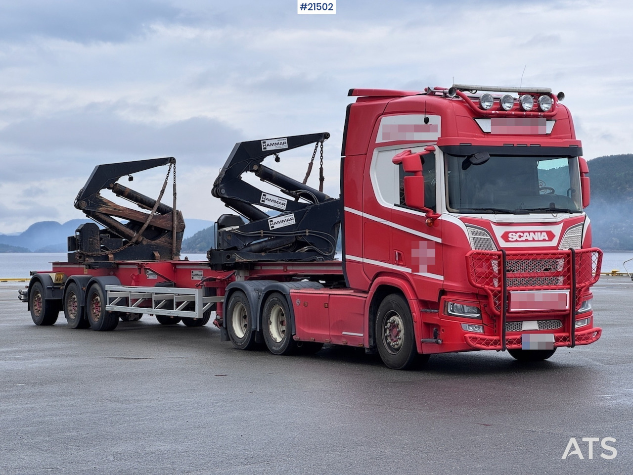 Chassis semi-trailer Hammar 195 S Sidelaster: picture 7