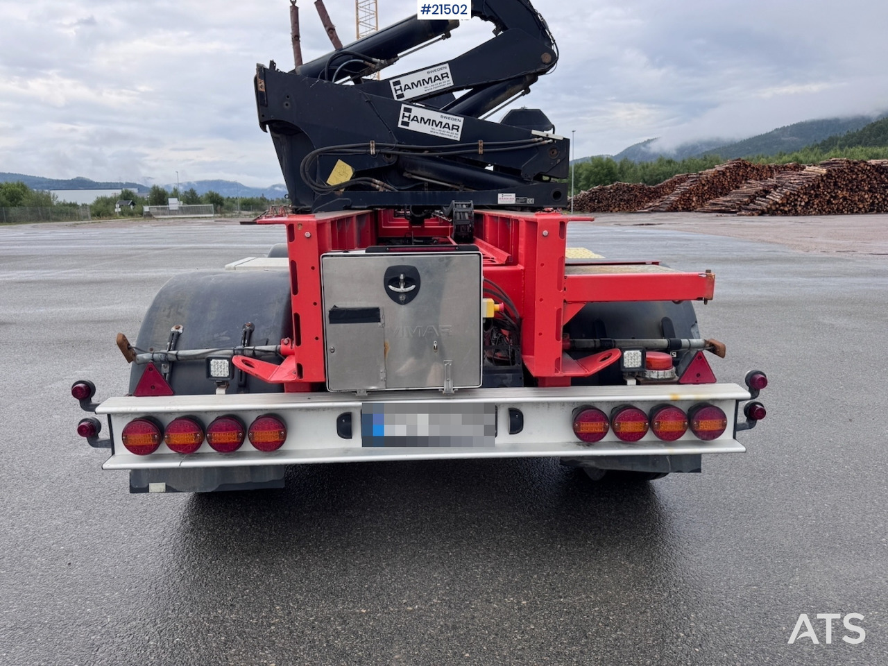 Chassis semi-trailer Hammar 195 S Sidelaster: picture 32