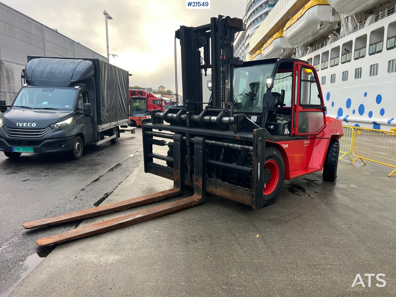 Hangcha CPCD120 Gaffeltruck m/ hydrauliske gafler, sideforskyvning og lite timer - Diesel forklift: picture 2 Hangcha CPCD120 Gaffeltruck m/ hydrauliske gafler, sideforskyvning og lite timer - Diesel forklift: picture 2