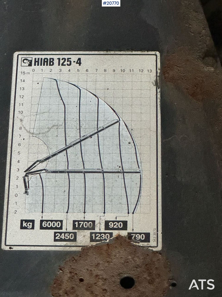 Hiab 125-4 - Loader crane: picture 4 Hiab 125-4 - Loader crane: picture 4
