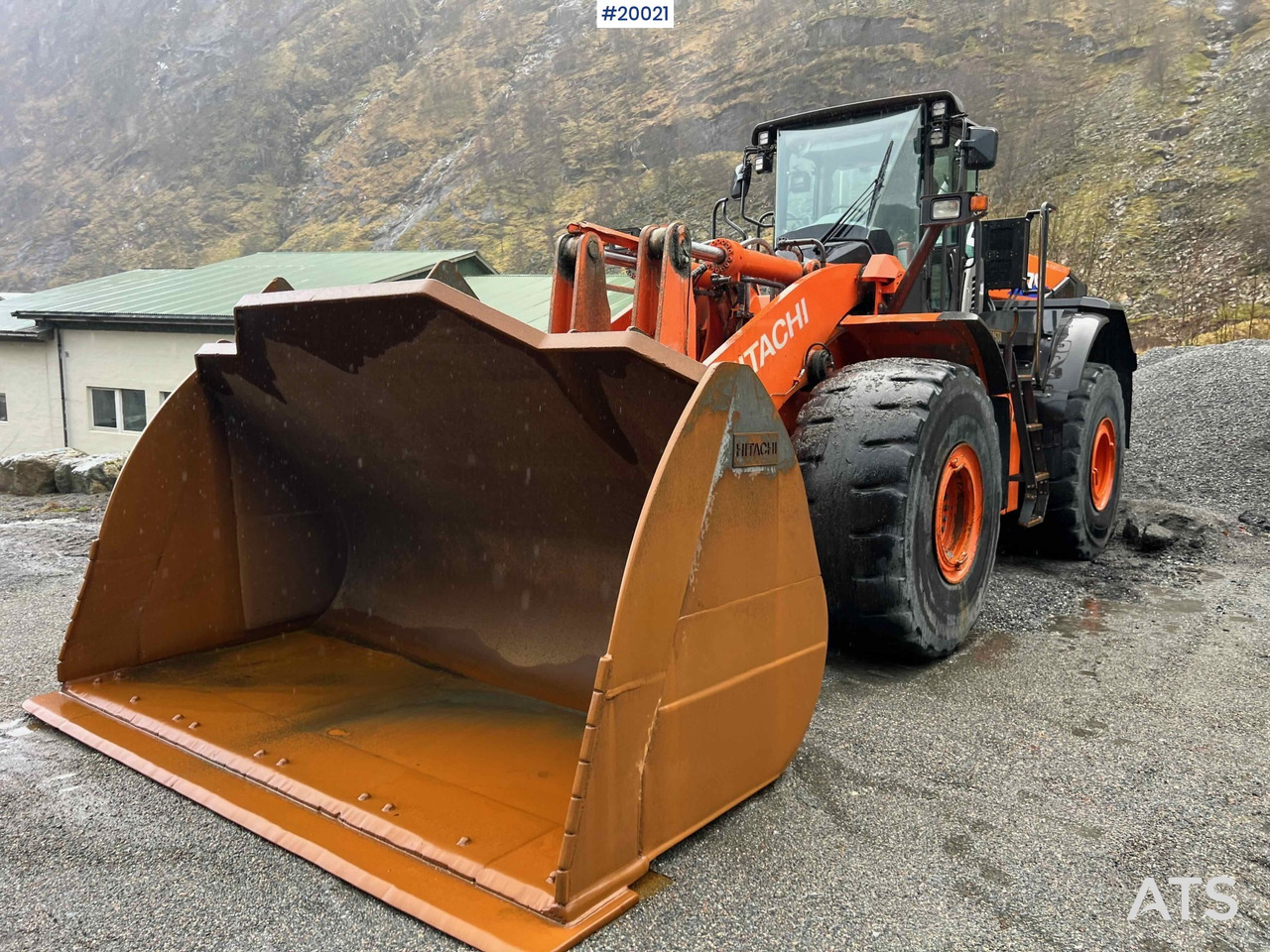 Hitachi zw370-6 Hjullaster m/ vekt, skriver og skuffe - Wheel loader: picture 2 Hitachi zw370-6 Hjullaster m/ vekt, skriver og skuffe - Wheel loader: picture 2