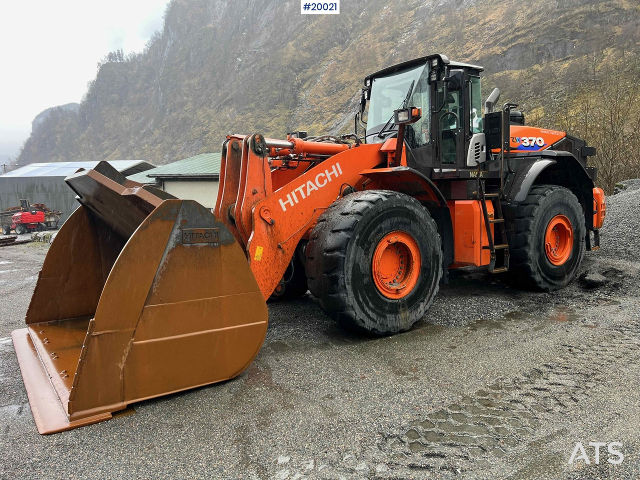 Hitachi zw370-6 Hjullaster m/ vekt, skriver og skuffe - Wheel loader: picture 3 Hitachi zw370-6 Hjullaster m/ vekt, skriver og skuffe - Wheel loader: picture 3