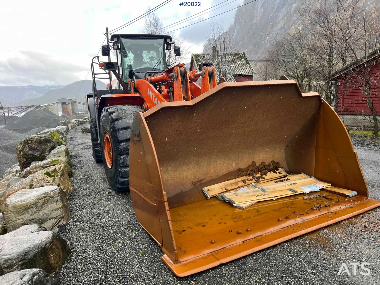 Hitachi zw370-6 hjullaster m / vekt, skriver og skuffe - Wheel loader: picture 3 Hitachi zw370-6 hjullaster m / vekt, skriver og skuffe - Wheel loader: picture 3