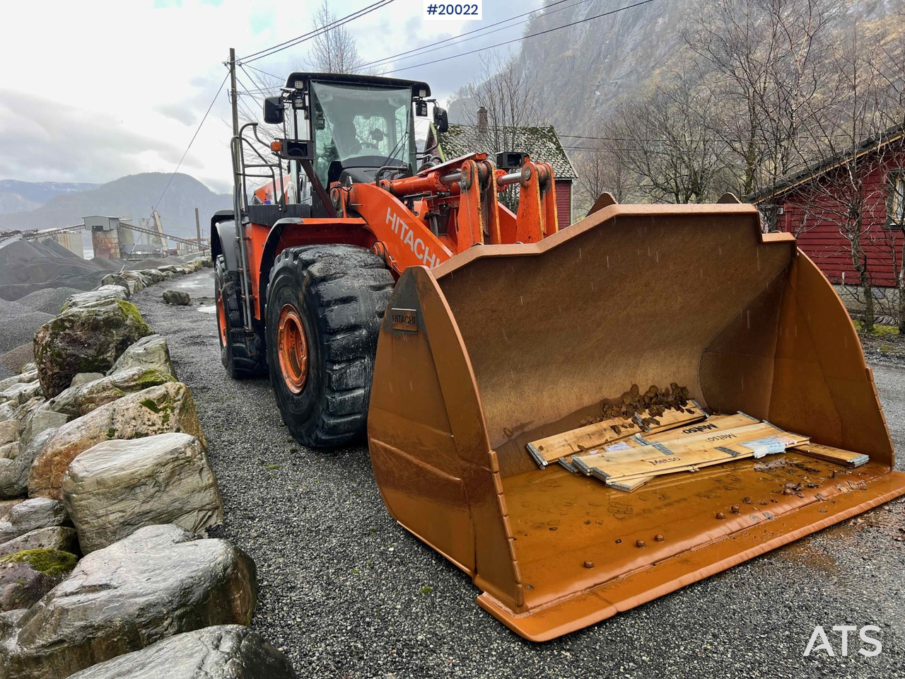Hitachi zw370-6 hjullaster m / vekt, skriver og skuffe - Wheel loader: picture 2 Hitachi zw370-6 hjullaster m / vekt, skriver og skuffe - Wheel loader: picture 2