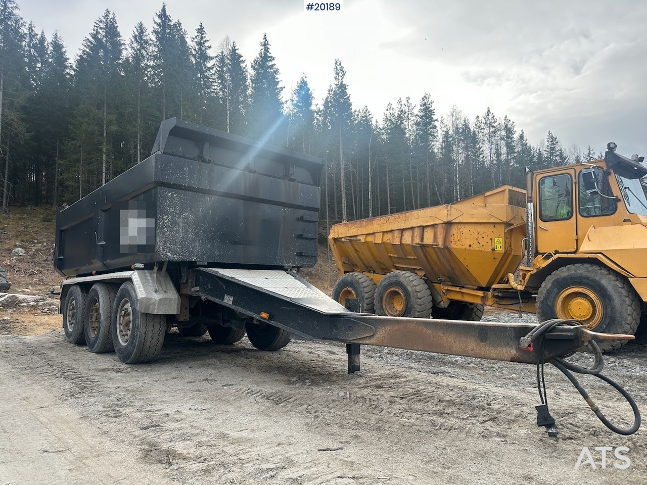 Istrail 3 Akslet Dumperkjerre - Tipper trailer: picture 1 Istrail 3 Akslet Dumperkjerre - Tipper trailer: picture 1