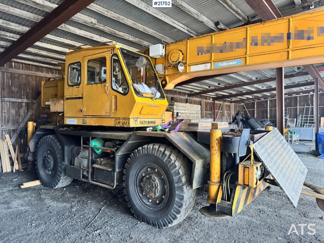 Kato KR-20 - Mobile crane: picture 4 Kato KR-20 - Mobile crane: picture 4