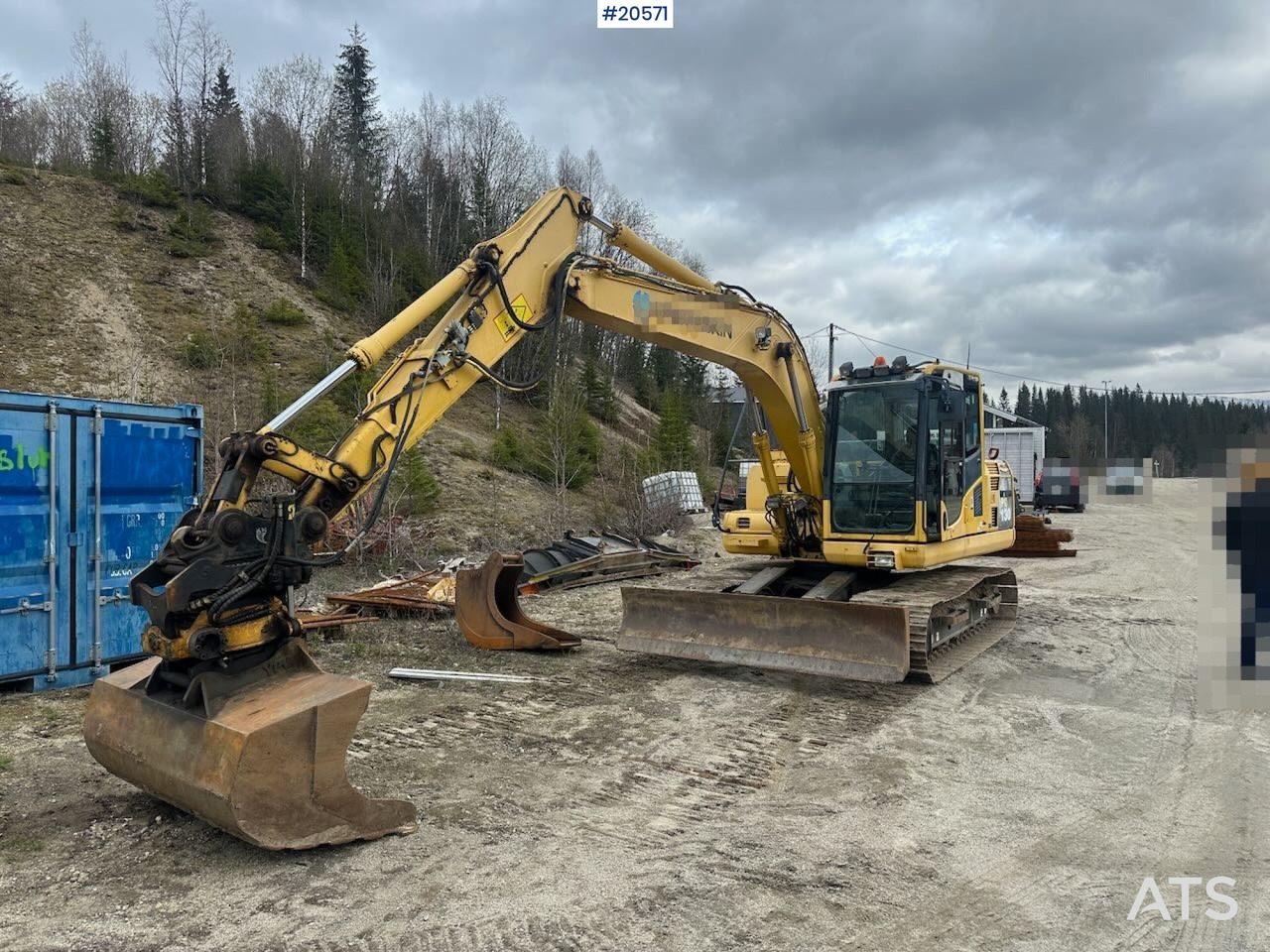 Komatsu PC130-8 - Excavator: picture 1 Komatsu PC130-8 - Excavator: picture 1