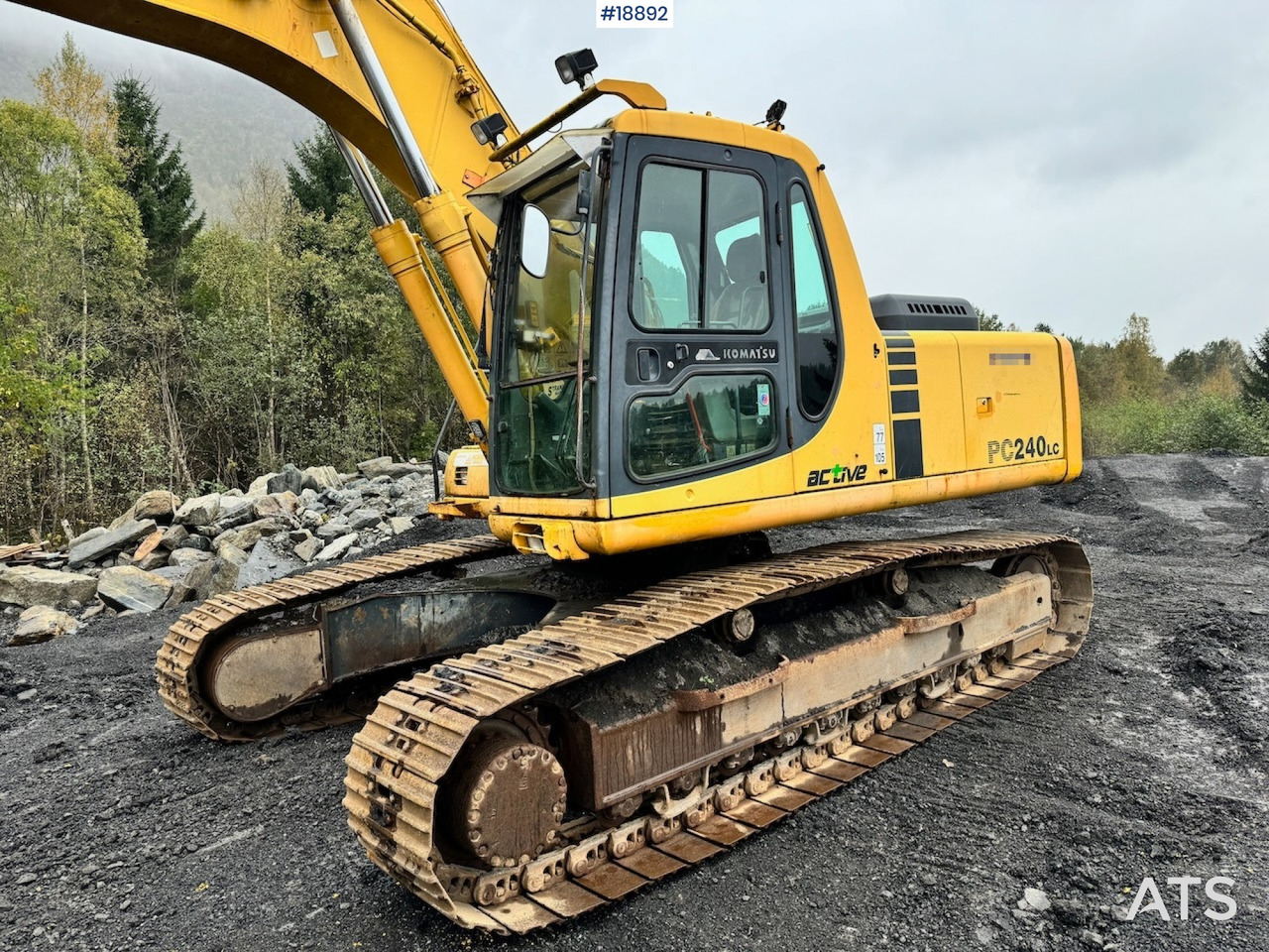 Leasing of Komatsu PC240LC-6K Beltegraver m/ Graveskuffe Komatsu PC240LC-6K Beltegraver m/ Graveskuffe: picture 10