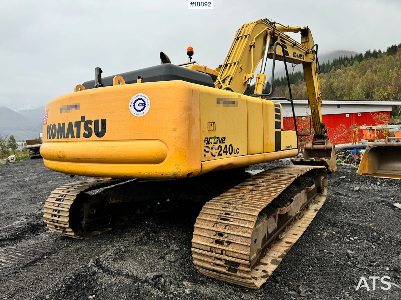 Komatsu PC240LC-6K Beltegraver m/ Graveskuffe - Excavator: picture 5 Komatsu PC240LC-6K Beltegraver m/ Graveskuffe - Excavator: picture 5