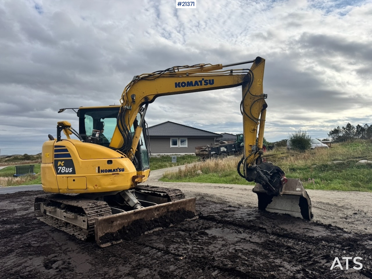 Crawler excavator Komatsu PC78US-10: picture 7