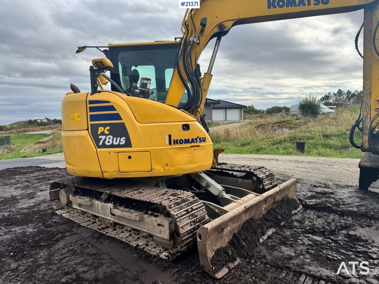 Crawler excavator Komatsu PC78US-10: picture 12