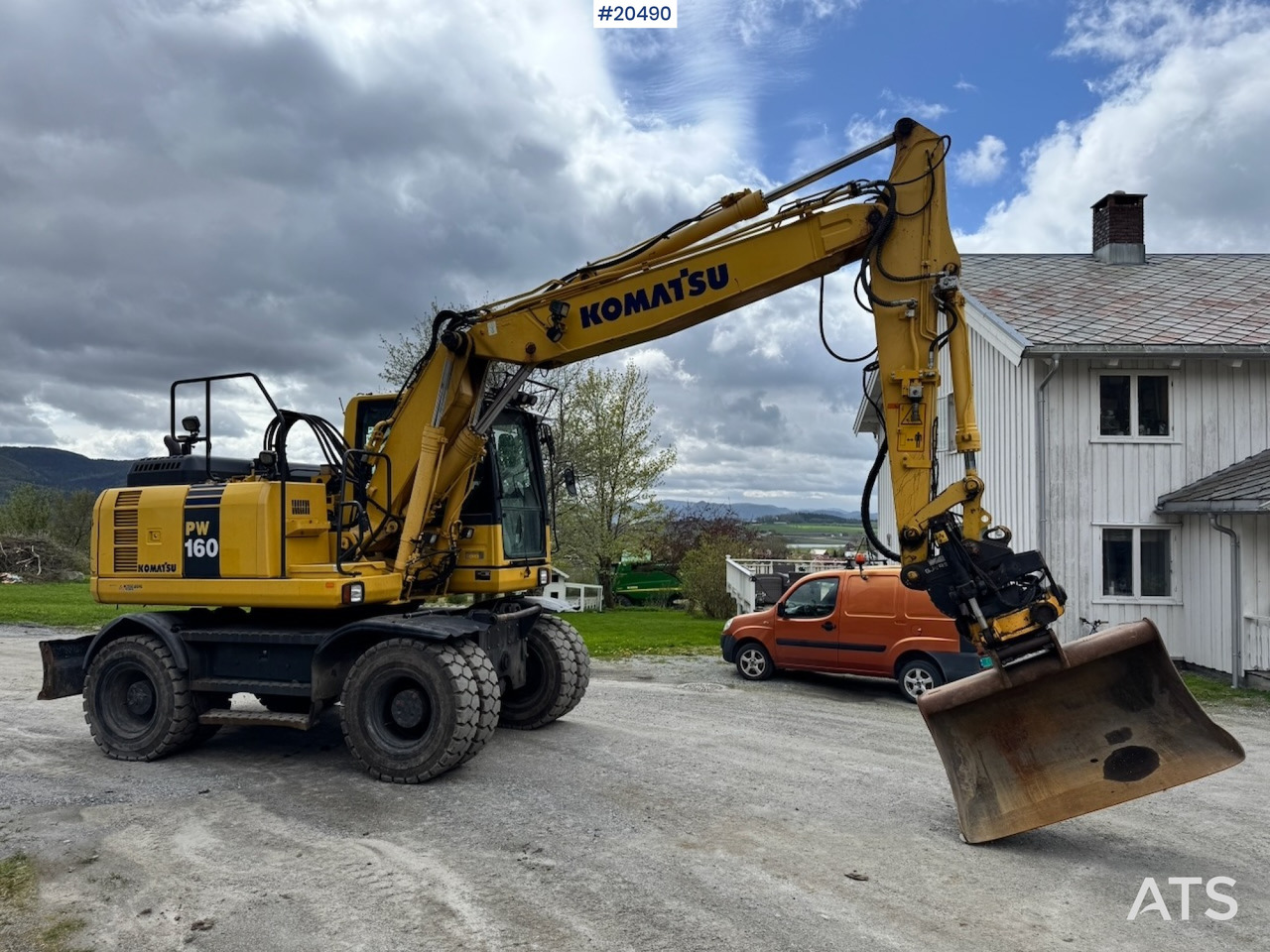 Leasing of Komatsu PW160-8 Komatsu PW160-8: picture 7 Leasing of Komatsu PW160-8 Komatsu PW160-8: picture 7