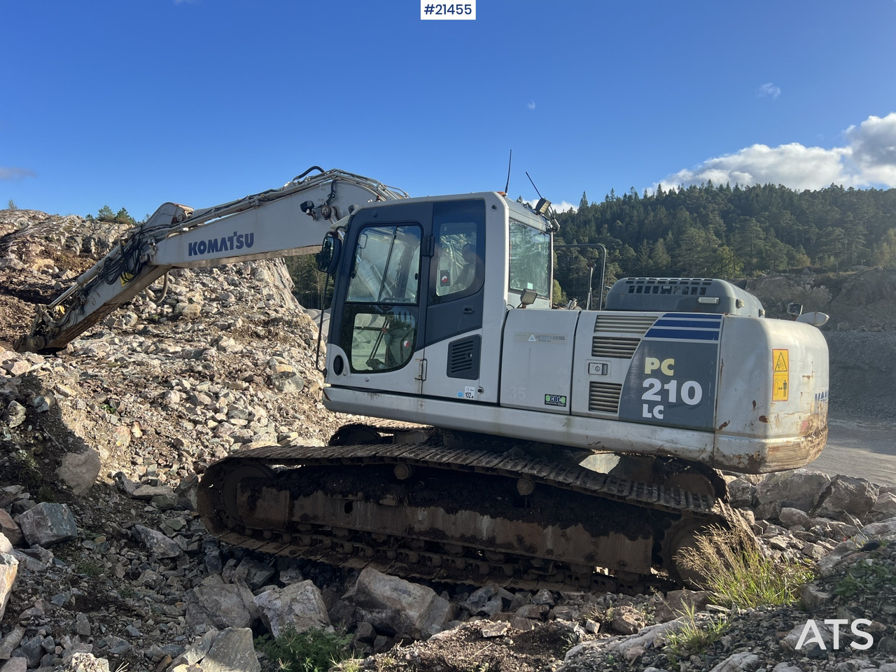 Komatsu pc210lc-8 Gravemaskin - Crawler excavator: picture 1 Komatsu pc210lc-8 Gravemaskin - Crawler excavator: picture 1