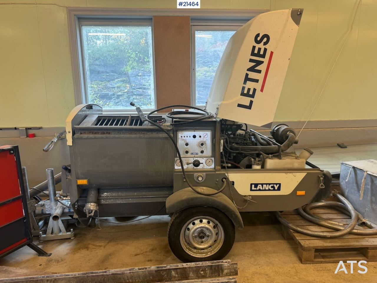 Lancy PH9TCL Gysepumpe - Stationary concrete pump: picture 1 Lancy PH9TCL Gysepumpe - Stationary concrete pump: picture 1