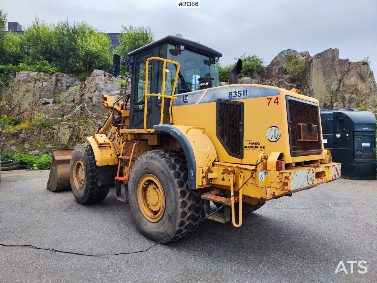 Liugong CLG 835 III - Wheel loader: picture 3 Liugong CLG 835 III - Wheel loader: picture 3