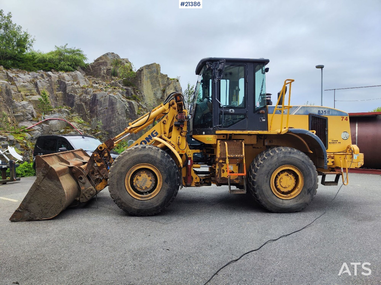 Liugong CLG 835 III - Wheel loader: picture 2 Liugong CLG 835 III - Wheel loader: picture 2