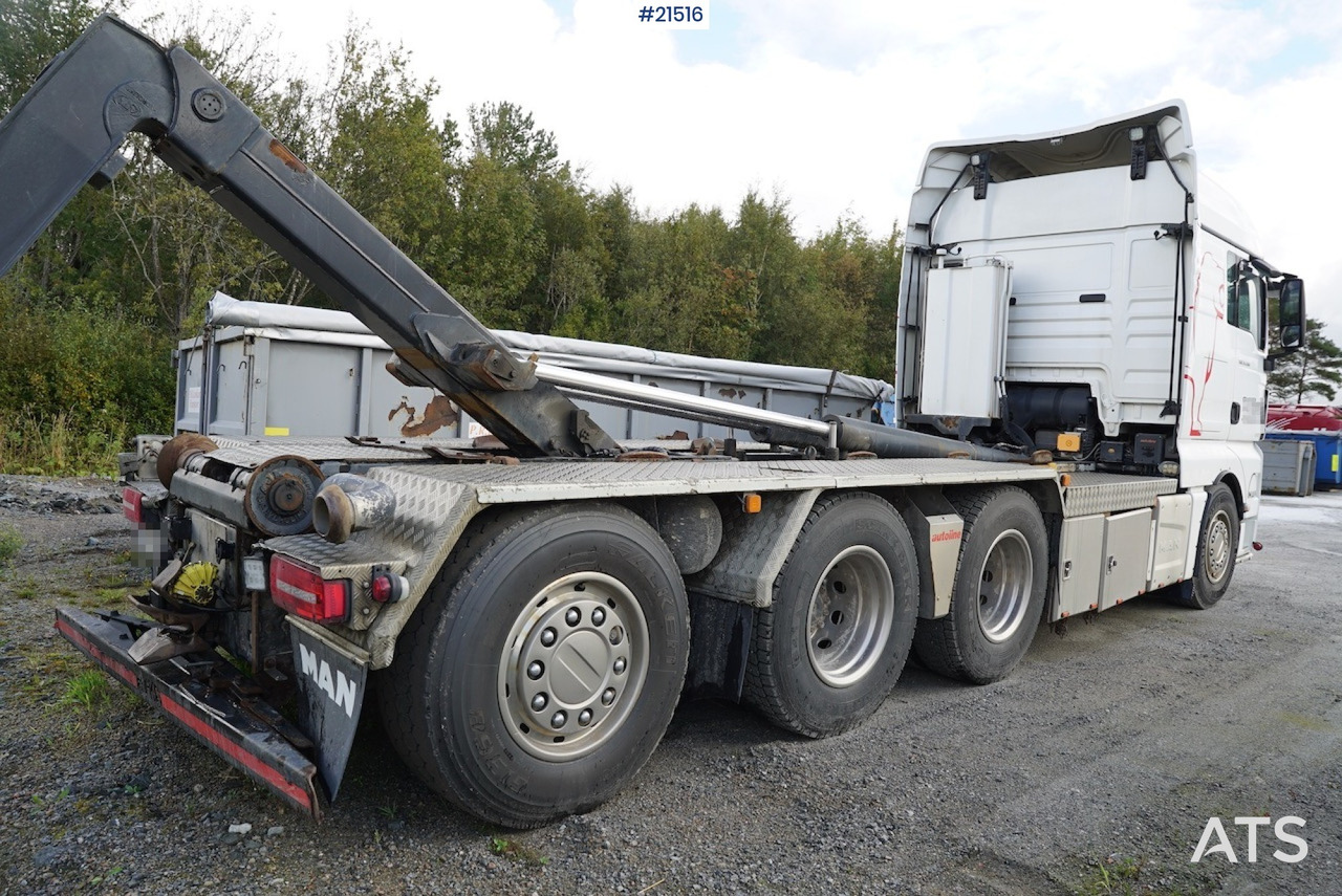 MAN Man TGX 35.560 8x4 tridem krokbil - Hook lift truck: picture 4 MAN Man TGX 35.560 8x4 tridem krokbil - Hook lift truck: picture 4