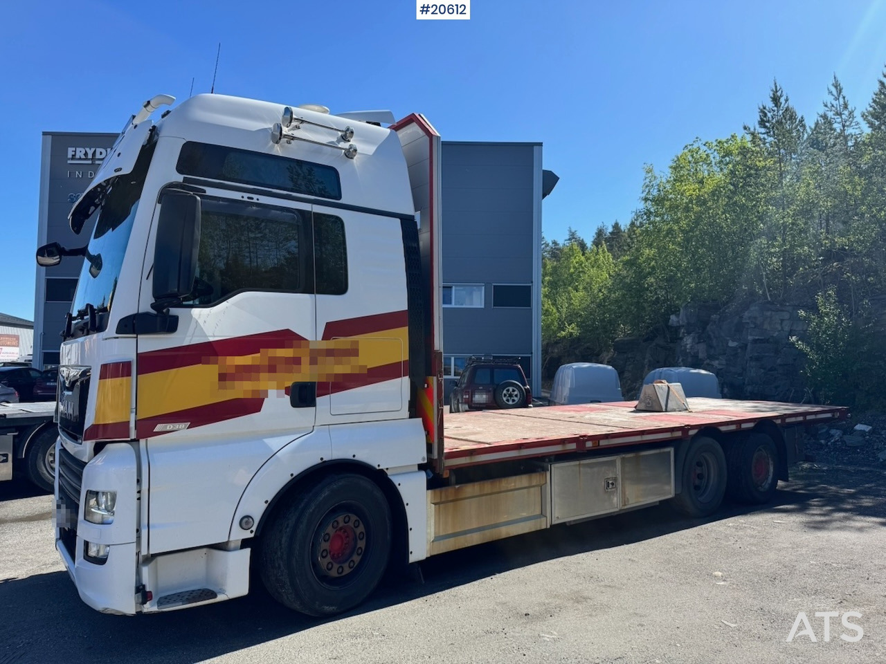 MAN TGX 580 - Dropside/ Flatbed truck: picture 2 MAN TGX 580 - Dropside/ Flatbed truck: picture 2