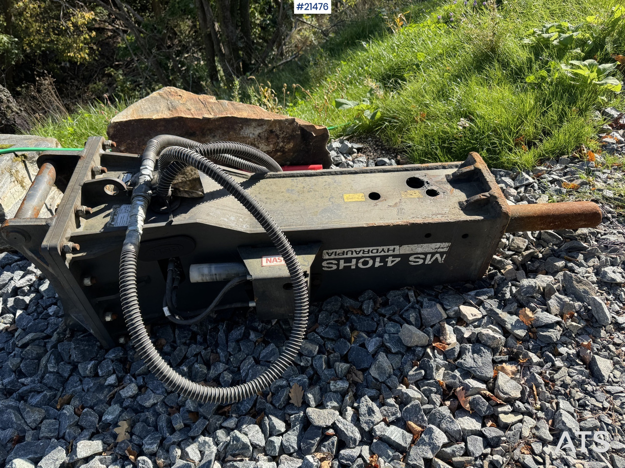 MSB corporation MS410HS Pigghammer m/ S50 feste - Hydraulic hammer: picture 2 MSB corporation MS410HS Pigghammer m/ S50 feste - Hydraulic hammer: picture 2