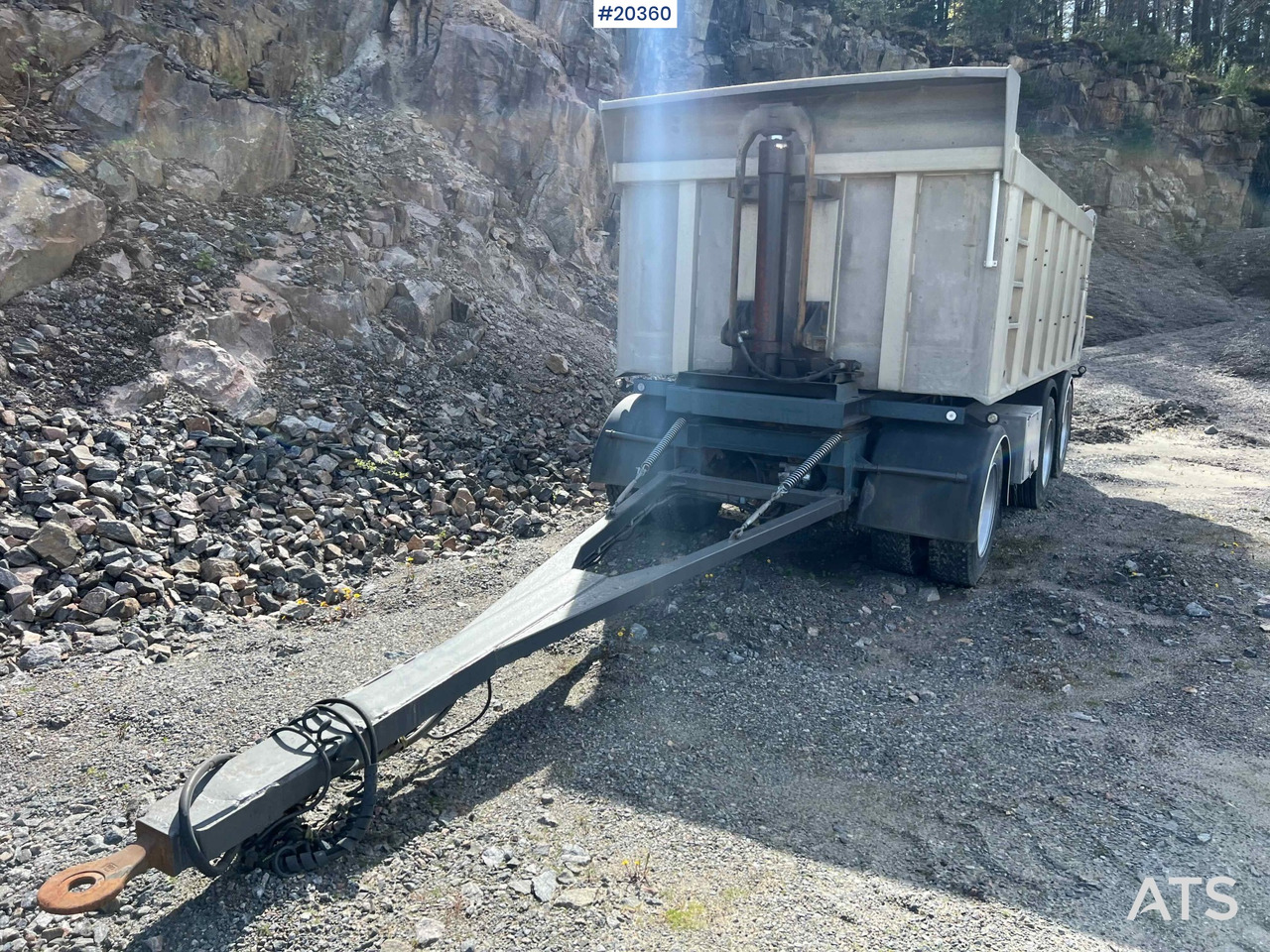 Tipper trailer Maur 3 akslet slephenger: picture 6