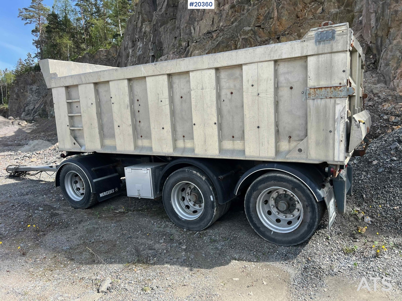 Tipper trailer Maur 3 akslet slephenger: picture 20