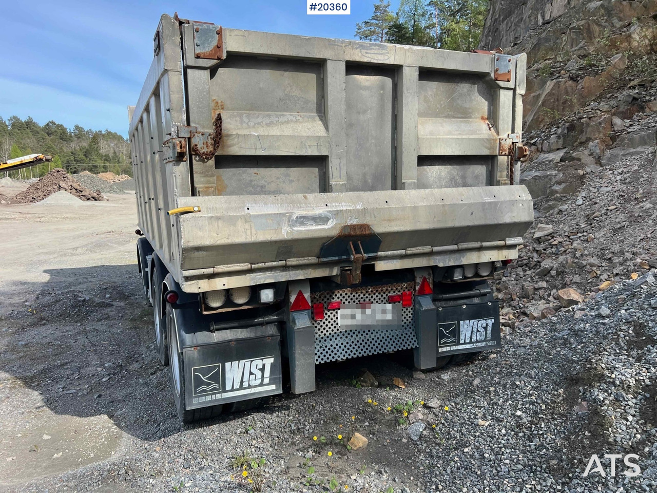 Tipper trailer Maur 3 akslet slephenger: picture 17